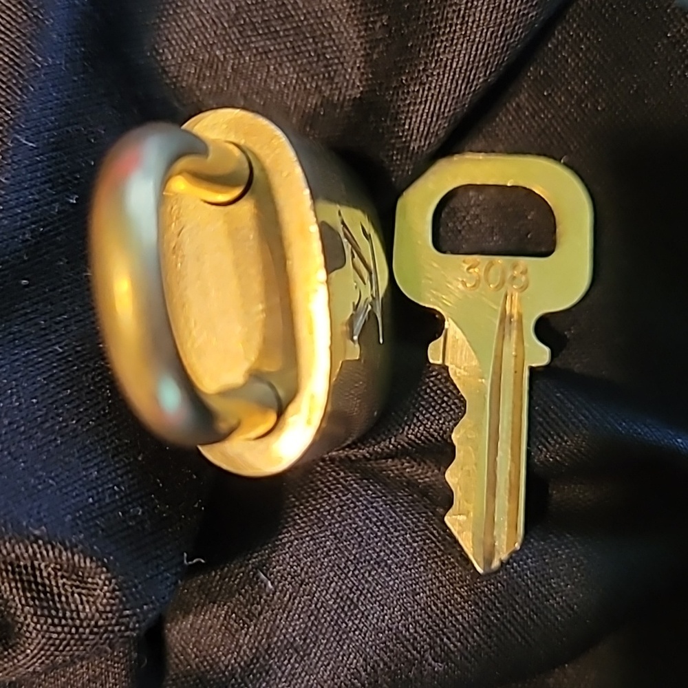 Authentic‼️Please Send To Poshmark Louis Vuitton 🔐  Lock & Key#308 - Picture 6 of 8